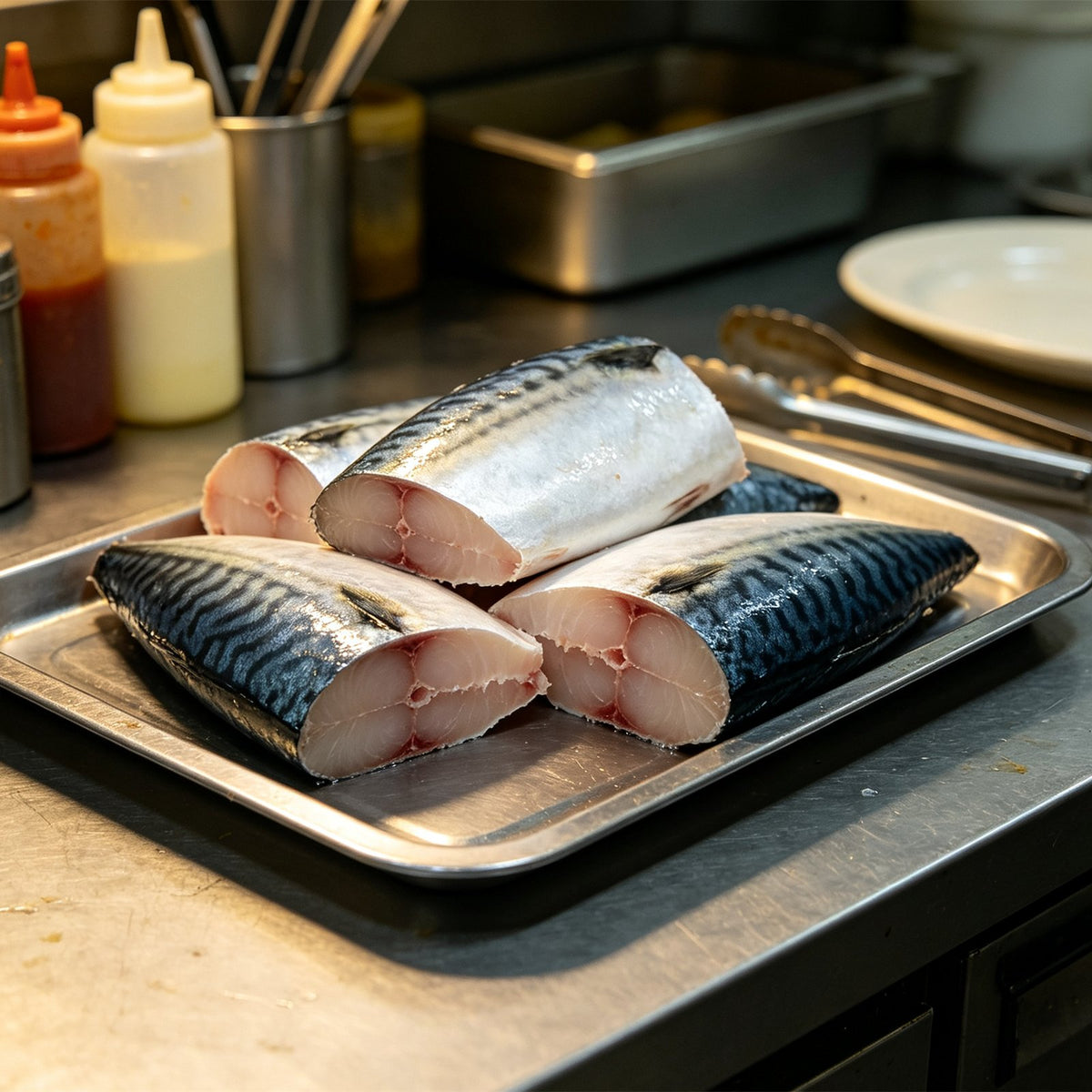 Fresh Thick Cut Mackerel Steaks