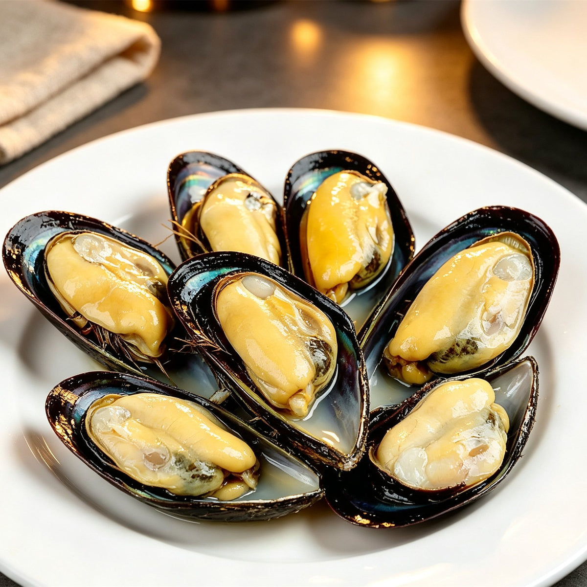 Half Shell Green Lipped Mussels