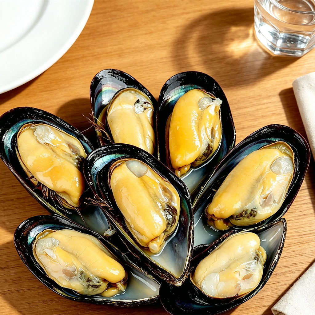 Half Shell Green Lipped Mussels